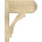 Ekena Millwork Merced Craftsman Rough Sawn Outlooker, Douglas Fir, 8"W x 16"D x 20"H OUT08X16X20MRC04RDF - alternate 3